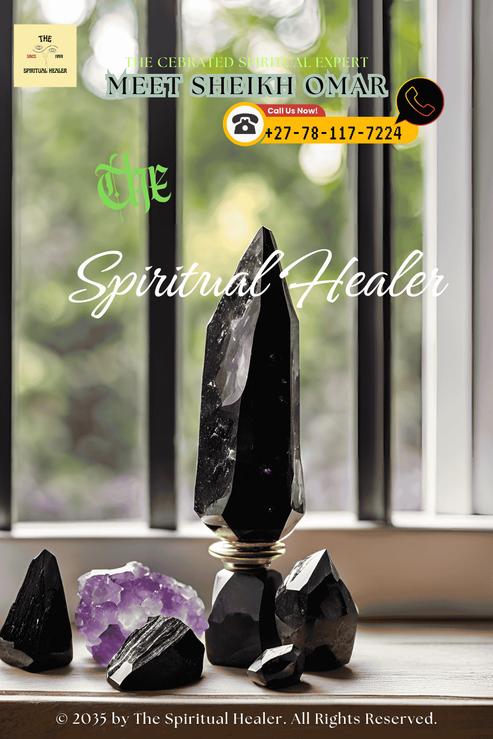 An individual meditating surrounded by crystals and protective symbols, enhancing spiritual protection.