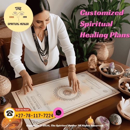 Sheika Omar blessing a plan parchment during ceremony (3)